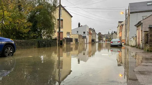 Inondations, fin de l'alerte orange pluie pour le Nord et le...