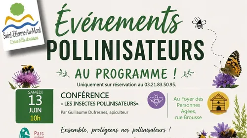 Saint-Etienne-au-Mont : Conférence sur les Pollinisateurs ce samedi...