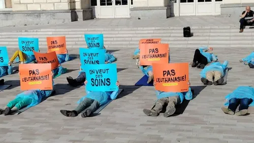 Saint-Omer : un rassemblement pour dire non au droit à l’aide à mourir