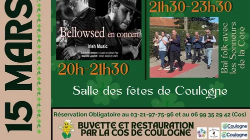 Saint-Patrick à la Médiathèque et à la Salle des Fêtes de Coulogne