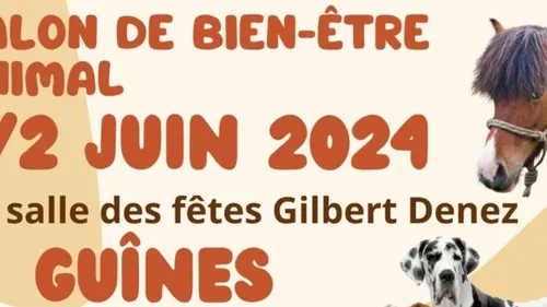 Le 1er Salon du bien-être animal à Guînes.