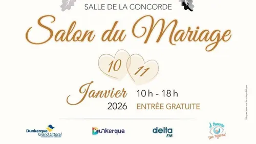 Petite-Synthe : 5ème Salon du Mariage Salle de la Concorde ce week-end
