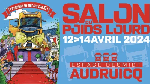 Le Salon du Poids Lourd débute ce vendredi 12 avril à Audruicq