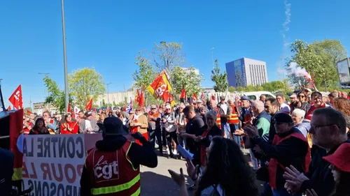 Dunkerque : travailleurs d'Arcelor Mittal, personnel hospitalier,...