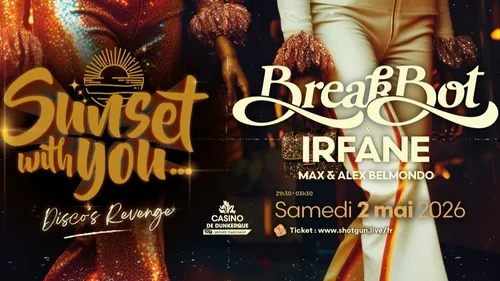 Dunkerque : 3ème soirée Sunset With You ce samedi 2 mai