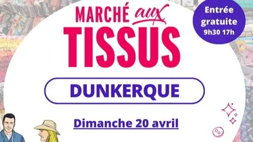 Le Marché aux Tissus Tisséade s'invite dimanche au Kursaal de...