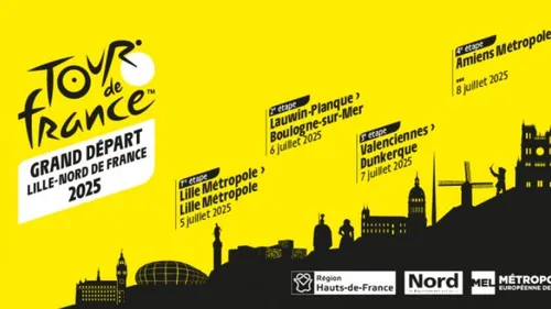 Tour de France 2025 : 4 étapes dans les Hauts-de-France