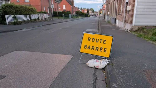 Hazebrouck : la route de Borre, grand axe d’entrée, fermée pendant...