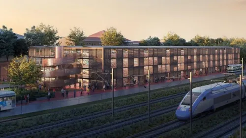 Hazebrouck : "un grand moment pour la Ville" le parking silo inauguré