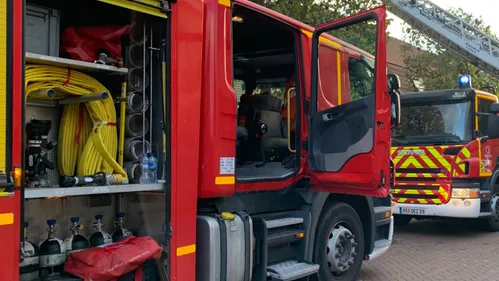 Calais : une maison ravagée par les flammes