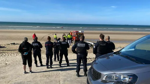 Naufrage d'une embarcation à Sangatte