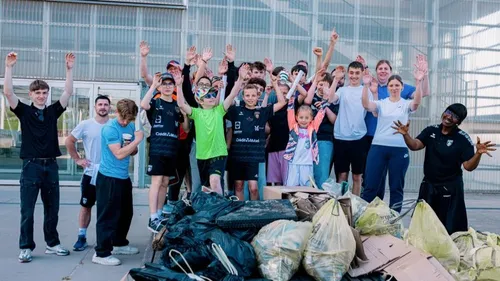 Dunkerque : 120 kg de déchets ramassés lors du plogging de l'USDK 