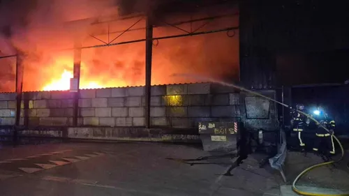 Dunkerque : incendie dans l'entreprise Baudelet à Petite-Synthe