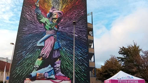 Petite Synthe : la fresque Jean Bart prône le vivre ensemble