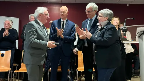 André Figoureux, 49 ans maire de West-Cappel et 25 ans président de...