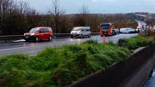 Un accident avec quatre voitures sur l'A16, à hauteur de Calais-Marck