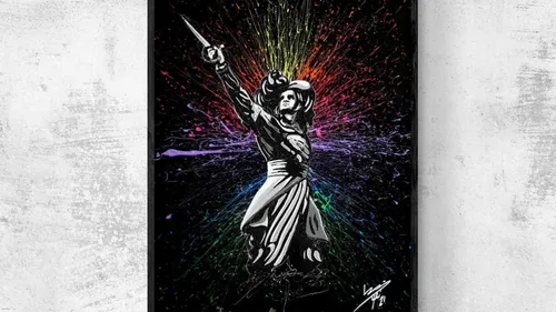 L'artiste Yori expose à la Médiathèque de Bourbourg.