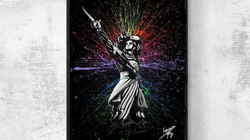 L'artiste Yori expose à la Médiathèque de Bourbourg.