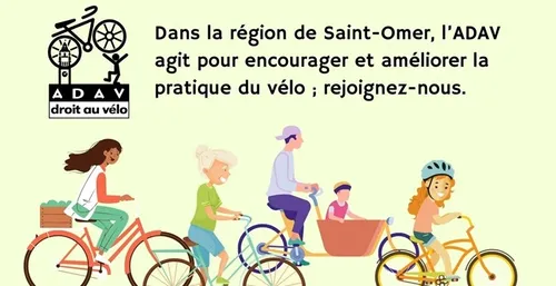 L'ADAV (l'Association Droit au Vélo) vous attend demain à...