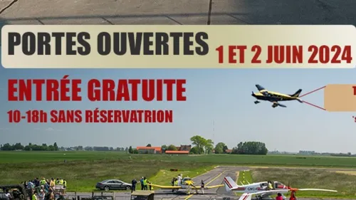 Portes ouvertes à l'Aéroclub de Dunkerque Les Moeres ce week-end. 