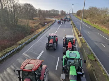 Une quarantaine de tracteurs à Peuplingues, les agriculteurs se...