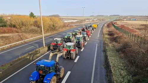 Manifestation des agriculteurs boulonnais : un blocage pour faire...