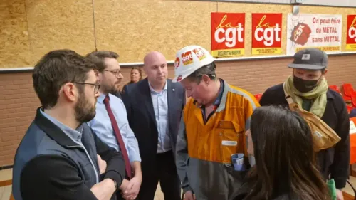 Nouveau four électrique à ArcelorMittal Dunkerque : tout le monde...