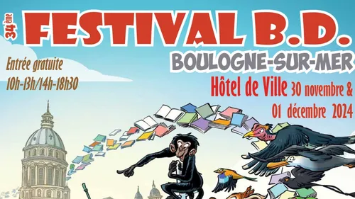34ème Festival de la BD ce week-end à Boulogne-sur-Mer