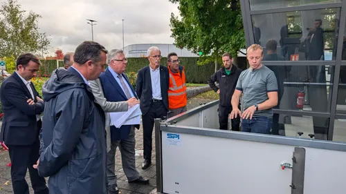 Arques : les batardeaux anti-inondation testés à la salle Balavoine