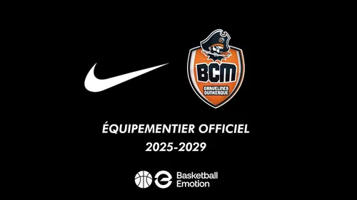 Basket: Nike devient l'équipementier du BCM jusqu'en 2029