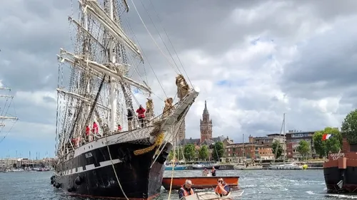 Dunkerque : le Belem va bientôt s'en aller, avec du coup des...
