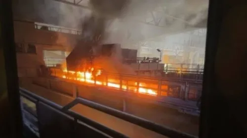 Un incendie en début de semaine chez ArcelorMittal...