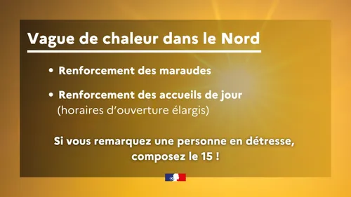 La Préfecture du Nord appelle à la vigilance face à la chaleur