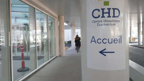 Hôpital de Dunkerque : il mord le personnel soignant, la police...