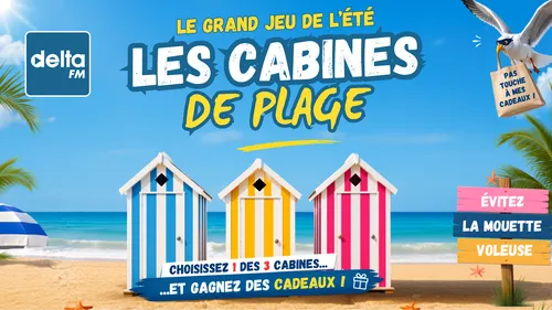 Grand jeu de l'été : les cabines de plages