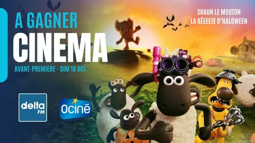 Gagnez vos entrées pour Shaun le mouton - "la Bêêête d'Halloween"