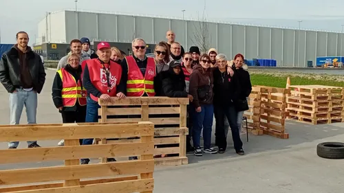 Mouvement de grève actuellement chez Clarebout à Bourbourg