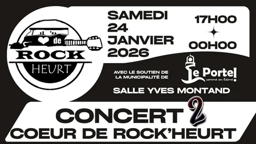 Le Portel : Concert Cœur de Rock'Heurt samedi 24 janvier