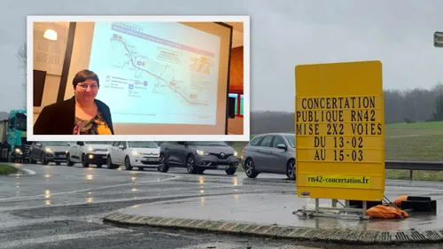 Elargissement de la RN42 à 2x2 voies: la concertation publique a...