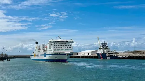 Boulogne-sur-Mer n'aura jamais été aussi proche de l'Irlande à...