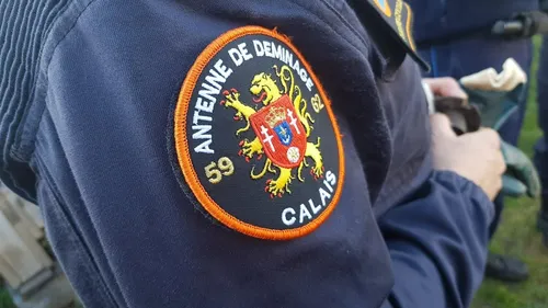 Calais: opération de déminage dans le quartier du Fort Nieulay,...