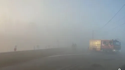 Sainte-Marie-Kerque : un village complètement enfumé à l'aube