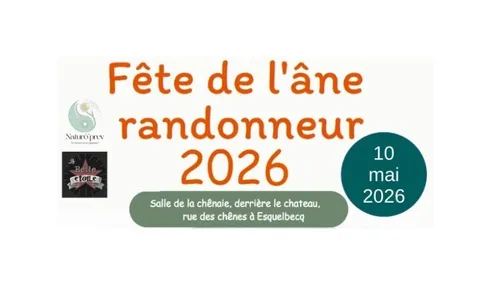 Esquelbecq : La Fête de l'âne randonneur ce dimanche 10 mai