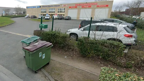 Un incendie frappe l'entreprise Arques Electro Diesel à Calais...