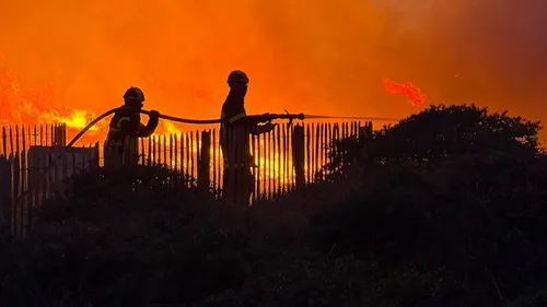 Incendies entre Dannes et Neufchâtel-Hardelot : des flammes...