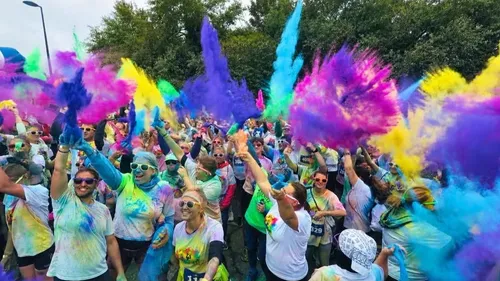 Le Portel : 500 participants au Colour Run pour la bonne cause !