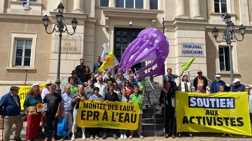 Greenpeace condamné à 30000€ d'amende pour s'être introduit dans la...