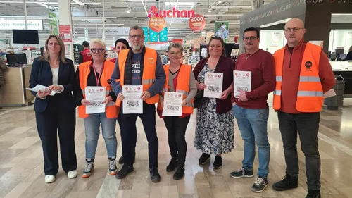 Journée de grève annoncée dans les magasins Auchan, ce vendredi