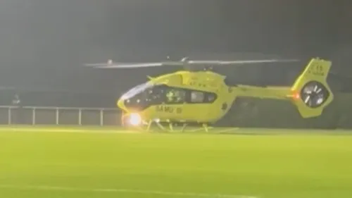 Loon-Plage : l'hélicoptère du SAMU en intervention ce lundi soir...