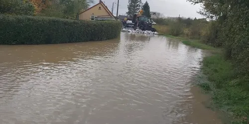 Inondations : De nombreuses routes coupées dans l'Audomarois